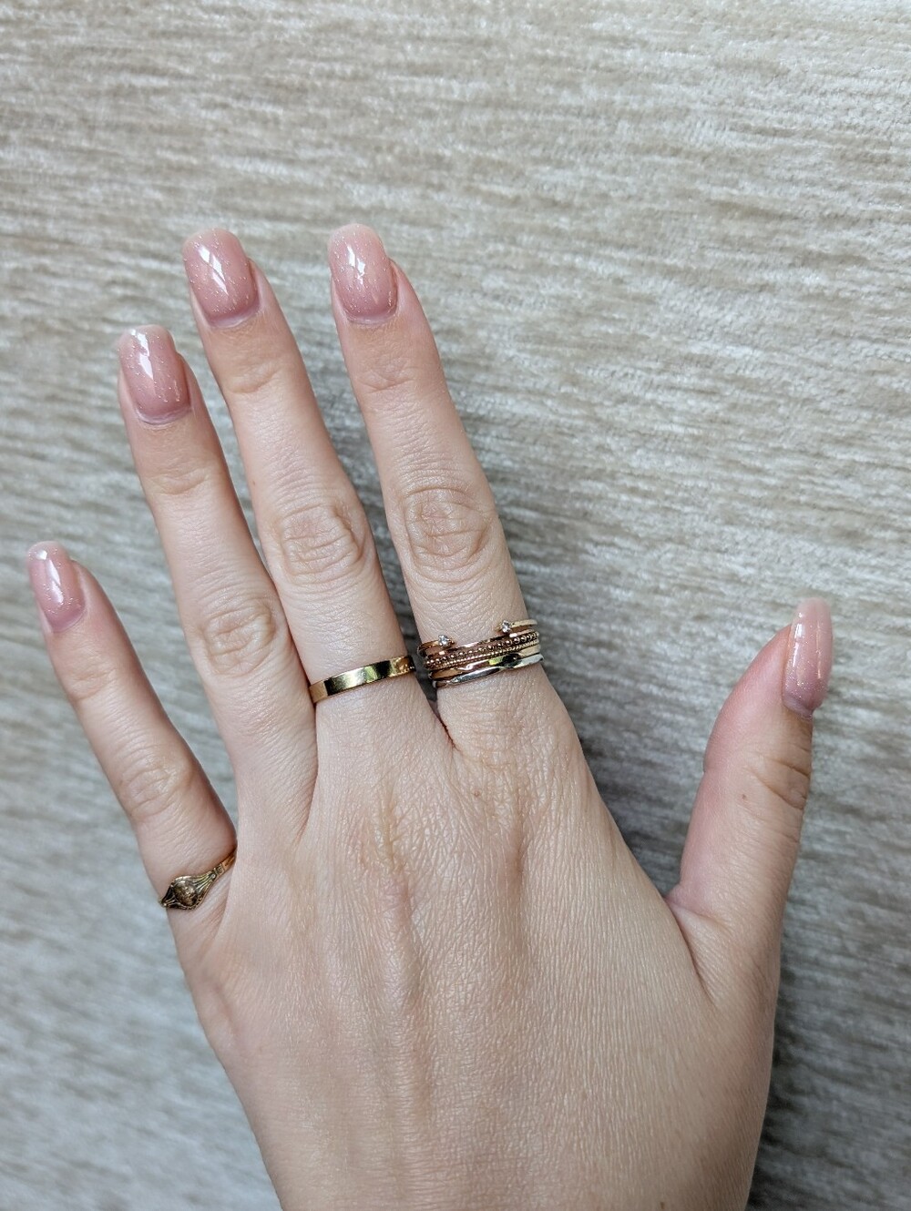 Catbird ROSE GOLD Threadbare Ring, Size 7 - Picture 5 of 8